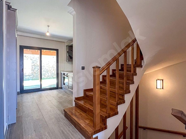 Datça İskelede deniz manzaralı tam donanımlı 4+1 sıfır villa - Görsel 16