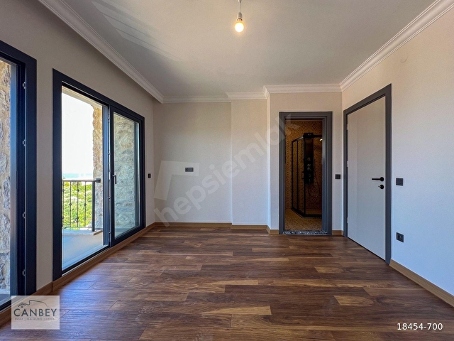 Datça İskelede deniz manzaralı tam donanımlı 4+1 sıfır villa - Görsel 30