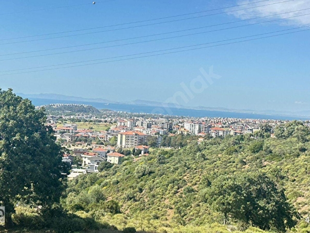 Güzelbahçede kapanmaz deniz manzaralı villa imarlı arsa - Görsel 5