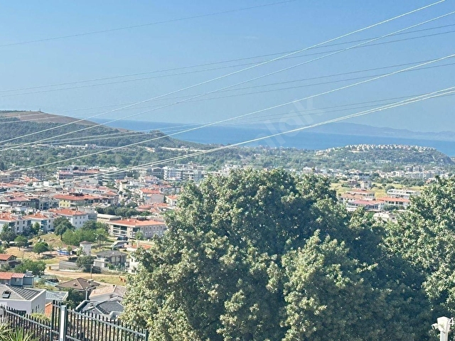 Güzelbahçede kapanmaz deniz manzaralı villa imarlı arsa - Görsel 6