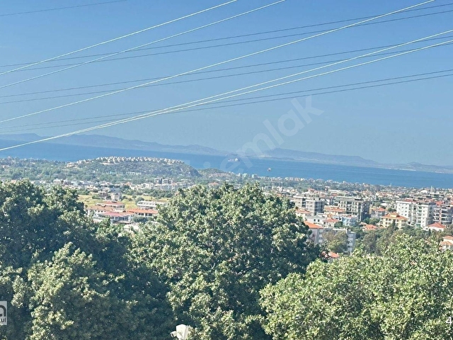 Güzelbahçede kapanmaz deniz manzaralı villa imarlı arsa - Görsel 2