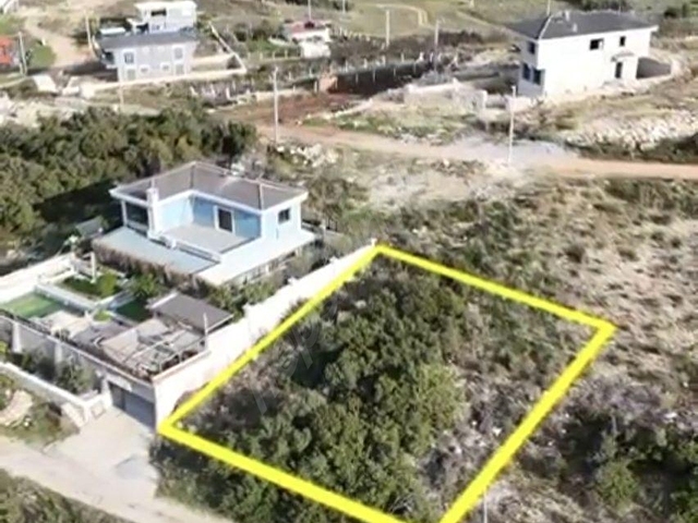 Didim Seyrantepe de Panoramik Manzarlı 590m2 Satılık Arsa