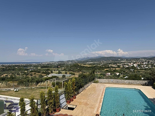 URLA 1250 M² İÇERİSİNDE 5+1 HAVUZLU VE FULL DENİZ MANZARALI - Görsel 4
