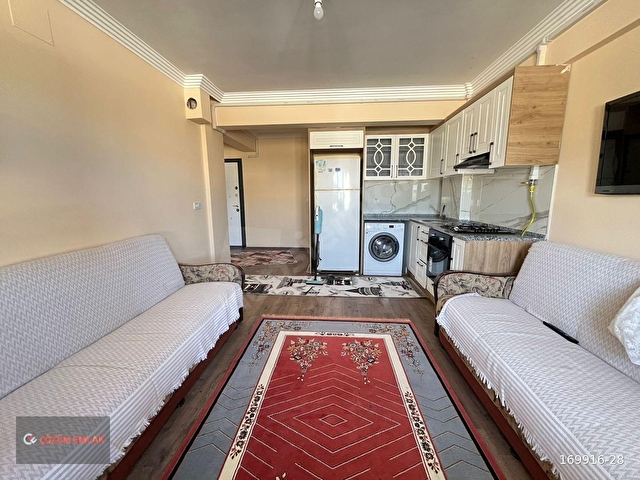 ÇÖZÜM EMLAKTAN MURADİYEDE 1+1 EŞYALI KİRALIK DAİRE - Görsel 5