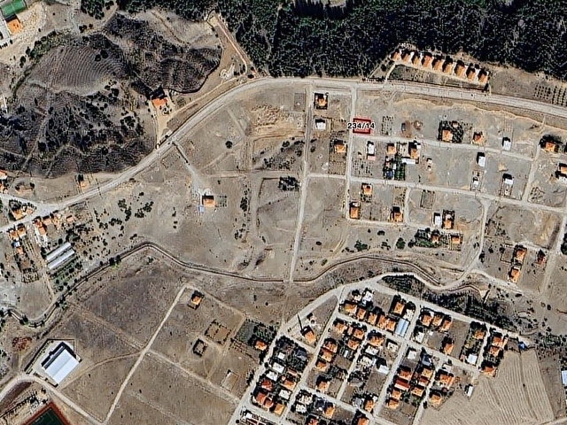 BURDUR ÇAVDIR KOCAPINARDA SATILIK KÖŞE PARSEL VİLLA ARSASI - Görsel 2