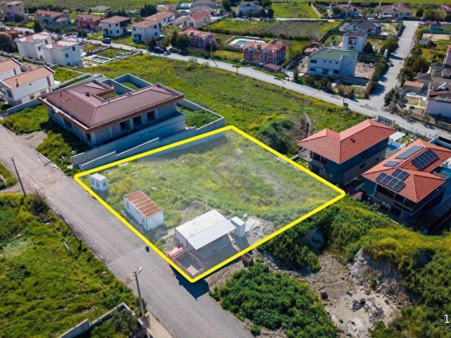 Foçaköyde satılık villa arsası - Görsel 13