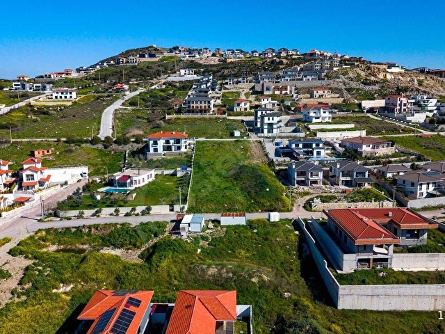 Foçaköyde satılık villa arsası - Görsel 26