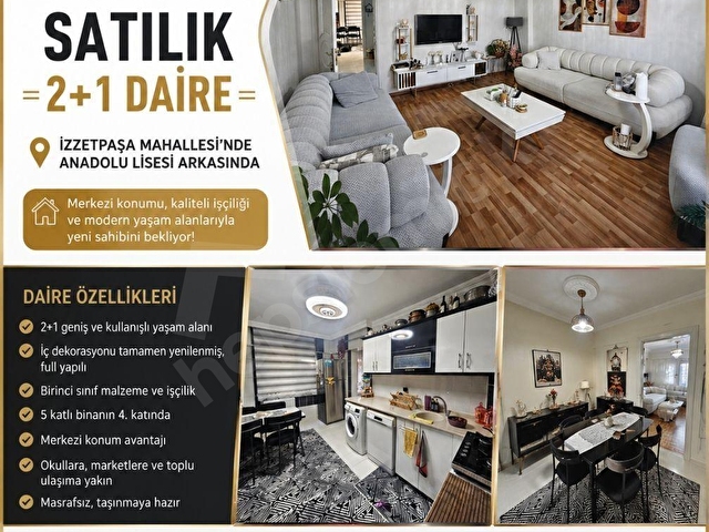 ÇATI EMLAKTAN SATILIK DAİRE 2+1 - 11 YILLIK ASANSÖRLÜ - Görsel 15