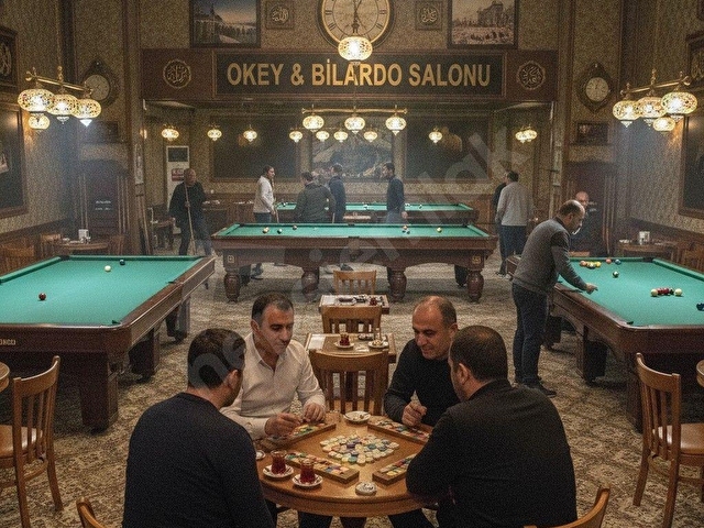 Alanya Hacetde 344 m2 Devren Kiralık Okey ve Bilardo Salonu