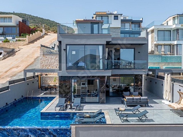 Turizm Lisanslı Kaş Kalkanda Yüksek Kira Potansiyelli Yeni Villa - Görsel 4