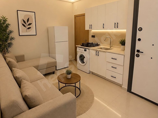 Barajyolu İbo Osman Caddesi 1+1 Sıfır Eşyalı Kiralık Daire
