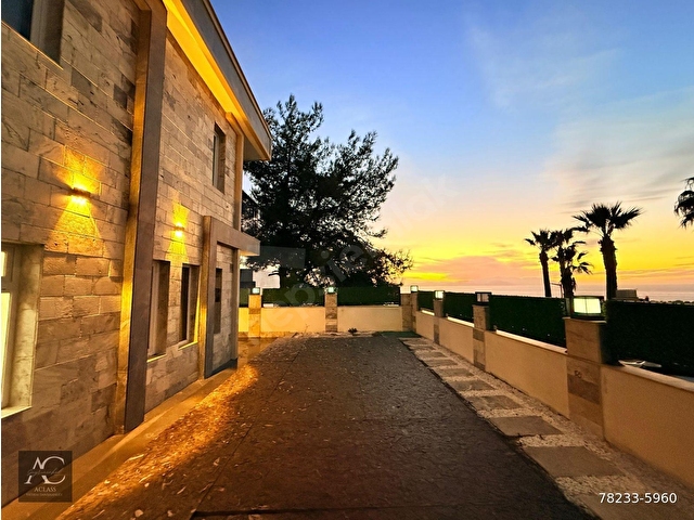 FULL MANZARALI-ÖZEL HAVUZ/OTOPARK-300 M2 BAHÇE-YENI YAPIM LÜX-TAMAMI MÜSTAKİL VİLLA - Görsel 9
