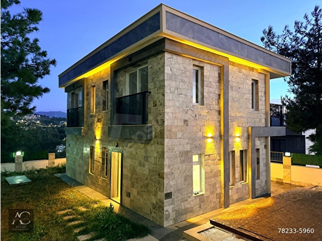 FULL MANZARALI-ÖZEL HAVUZ/OTOPARK-300 M2 BAHÇE-YENI YAPIM LÜX-TAMAMI MÜSTAKİL VİLLA - Görsel 6