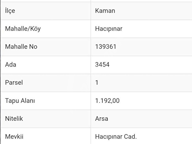 KIRŞEHİR KAMAN MERKEZDE  (HACIPINAR MAH.) SATILIK ARSA - Görsel 18