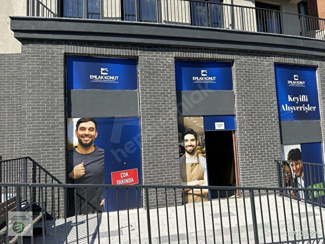 Fetihtepe Yeni TOKİ Konutlarında Kiralık 95m² Düz Giriş Mağaza