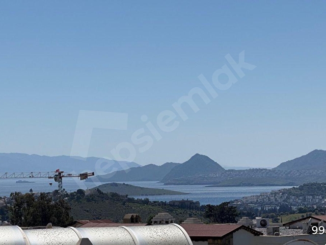 Bodrum Konacıkta deniz manzaralı satılık dubleks - Görsel 8