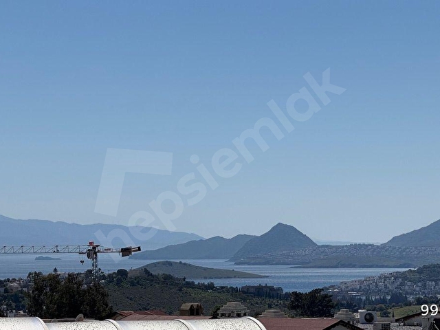 Bodrum Konacıkta deniz manzaralı satılık dubleks - Görsel 9