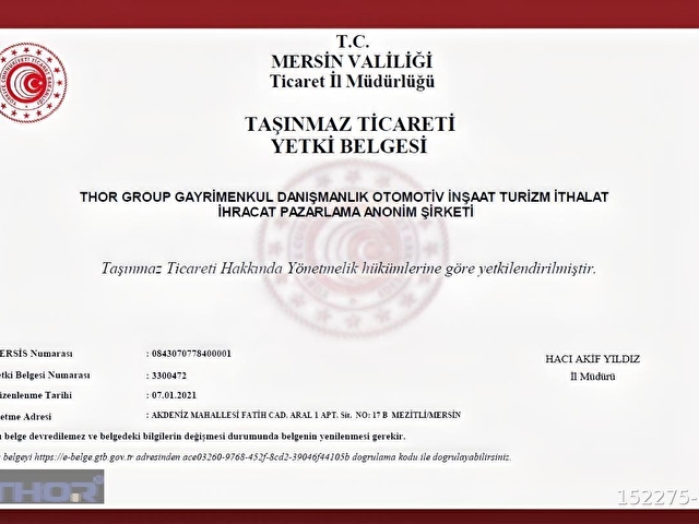 THORDAN SATILIK LİPARİS KREMLİNDE ÖNÜ AÇIK 2+1 107M2 DAİRE - Görsel 26