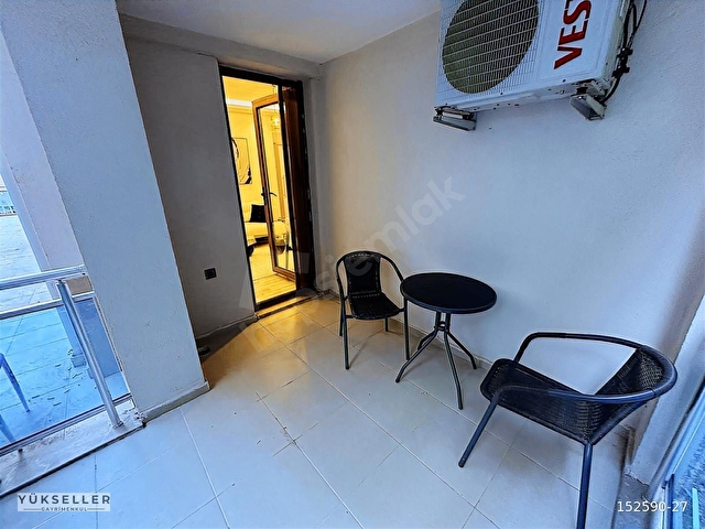 Havuzlu Site içerisinde Kiralık 1+1 Apart | City Light - Görsel 9