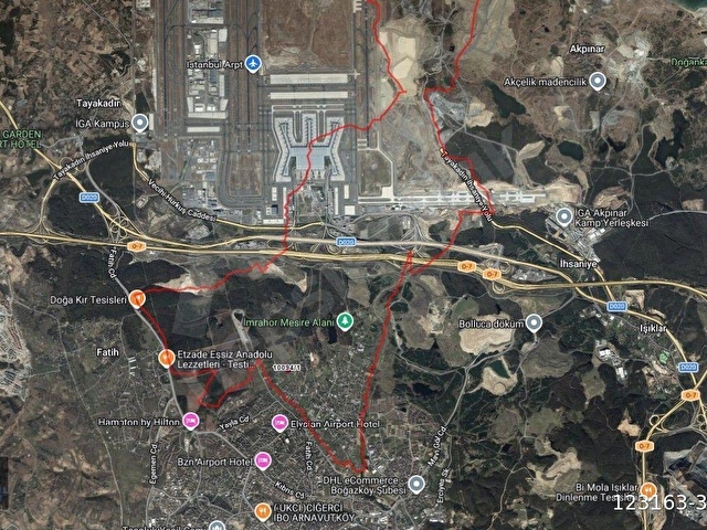 ARNAVUTKÖY İMRAHORDA SATILIK 8262 m2 TEK TAPU ARSA