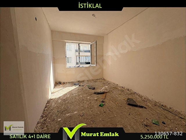 MURAT İNŞAAT EMLAKTAN İSTİKLAL MAHALLESİNDE  SATILIK 4+1 DAİRE - Görsel 6