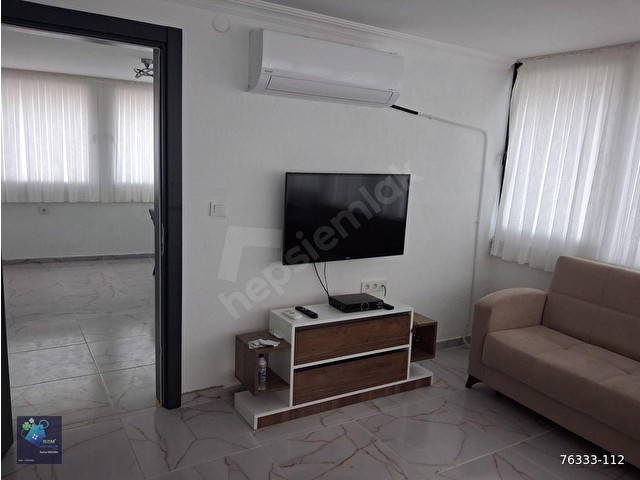 Kİralık  eşyalı  yeni DAİRE  hiç kiraya  verilmedi  SÜMER  MAH  75  M2 yalıtımlı ŞÖMİNELİ - Görsel 11