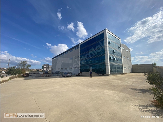 Silivride E5e cephe 7.000 m² kapalı alanlı fabrika