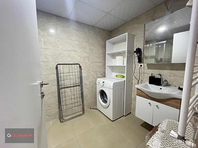 ÇÖZÜM EMLAKTAN MURADİYEDE SİTE İÇİNDE 1+1 EŞYALI KİRALIK DAİRE - Görsel 29
