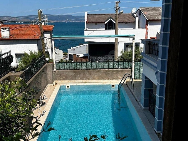 URLA ZEYTİNALANINDA MUHTEŞEM DENİZ MANZARALI SATILIK VİLLA - Görsel 2