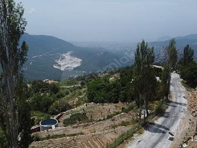 ALANYA BADEMAĞACI MAHALLESİ SATILIK MASRAFSIZ MANZARALI TARLA - Görsel 19