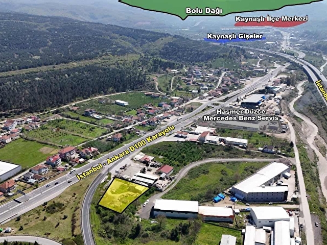 RUŞEN AYDIN GYDDAN KAYNAŞLIDA 2413 m2 SANAYİ İMARLI ARSA - Görsel 12