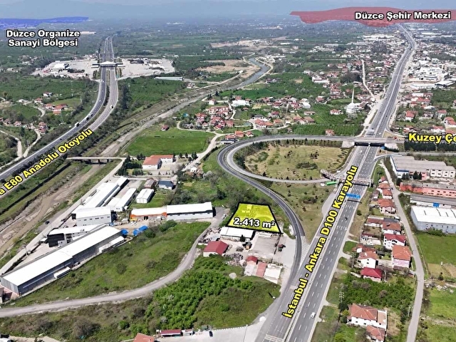 RUŞEN AYDIN GYDDAN KAYNAŞLIDA 2413 m2 SANAYİ İMARLI ARSA - Görsel 14