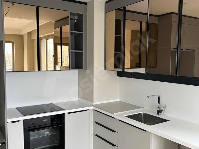 Turyaptan Bordo Yaşamda Çift cephe Ara Kat 1+1 Köşe Daire - Görsel 8