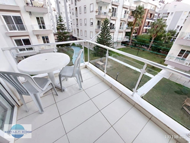 KONYAALTI LİMANDA 2+1 DENİZE 350 mt, EŞYALI, 2 BANYO WC HAVUZLU - Görsel 18