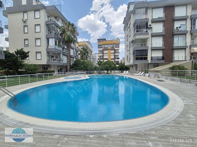 KONYAALTI LİMANDA 2+1 DENİZE 350 mt, EŞYALI, 2 BANYO WC HAVUZLU - Görsel 21