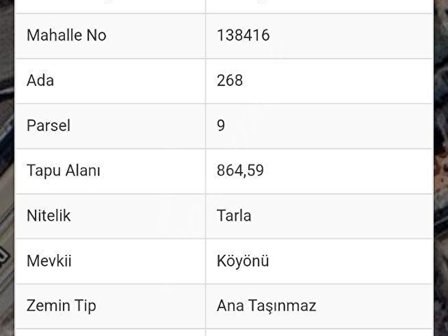 ASKERİYE KÖY YERLEŞİMİ İÇİNDE %40 EMSALLİ 864 M2 SATILIK ARSA - Görsel 3