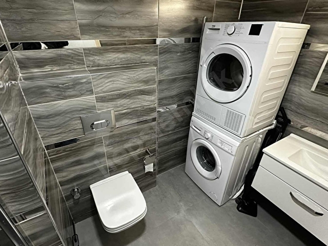 Kozapark Kınalı Blok 1+1 Lüks Eşyalı Balkonlu Kiralık Daire - Görsel 4