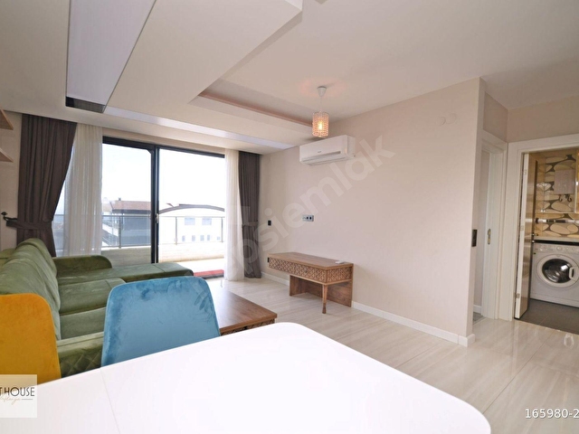ALANYA KARGICAK’TA DENİZ MANZARALI LÜKS SİTEDE 1+1 SATILIK DAİRE - Görsel 8