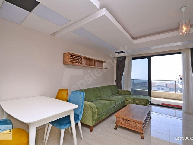 ALANYA KARGICAK’TA DENİZ MANZARALI LÜKS SİTEDE 1+1 SATILIK DAİRE - Görsel 7