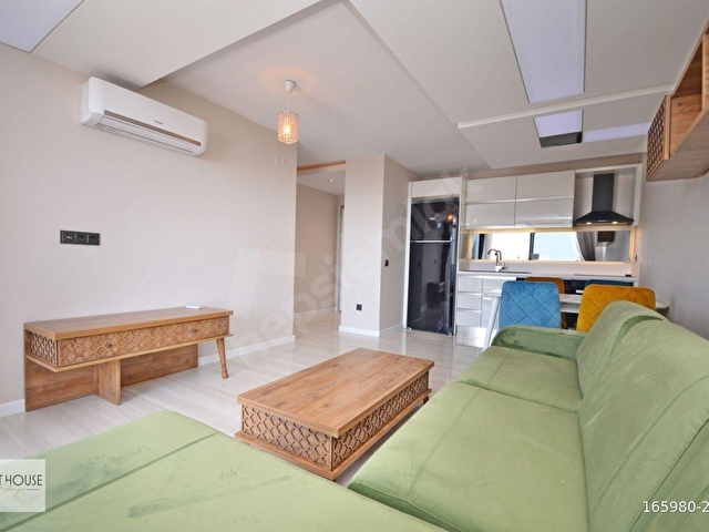 ALANYA KARGICAK’TA DENİZ MANZARALI LÜKS SİTEDE 1+1 SATILIK DAİRE - Görsel 9