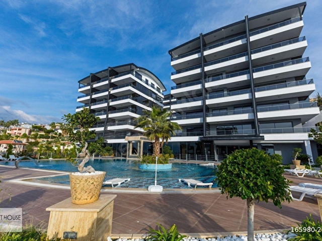 ALANYA KARGICAK’TA DENİZ MANZARALI LÜKS SİTEDE 1+1 SATILIK DAİRE - Görsel 16