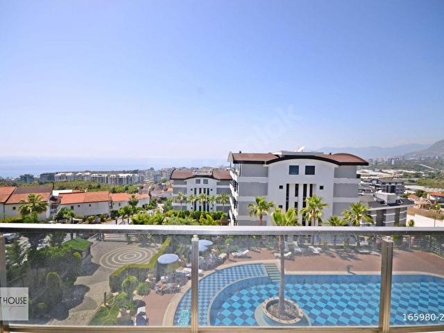 ALANYA KARGICAK’TA DENİZ MANZARALI LÜKS SİTEDE 1+1 SATILIK DAİRE - Görsel 4