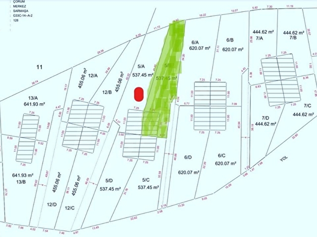 Sarmaşa Köyünde Fırsat: 537m² Bahçeli, Zevkinize Göre Tasarlayacağınız 80m²+dublex Müstakil Ev!