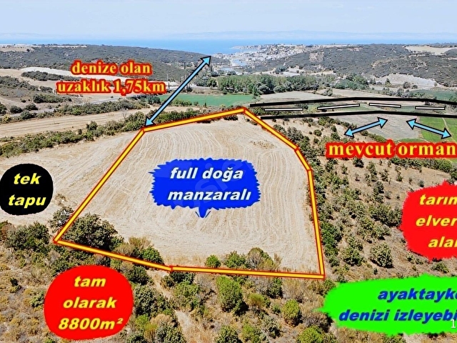 BU FİYATA, BU GÜZELLİKTE, BU BÜYÜKLÜKTE ARAZİ KALMADI