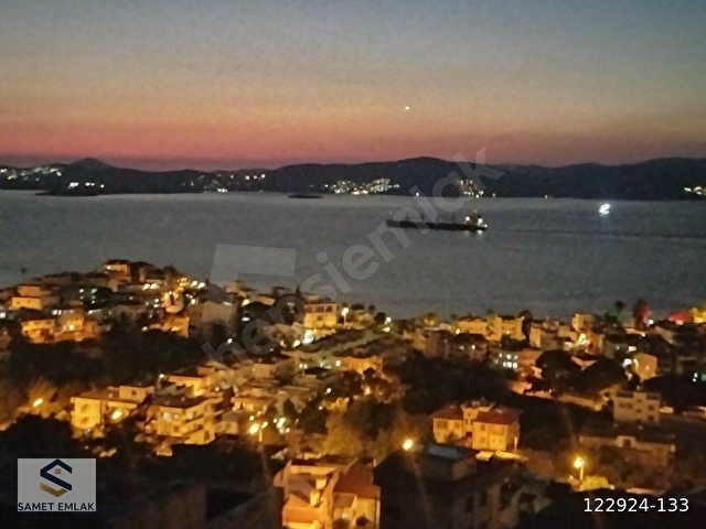 MUĞLA  MİLAS GÜLLÜKTE SATILIK FULL DENİZ MANZARALI 3+1 AYRI MUTFAK ÜST KAT DAİRE