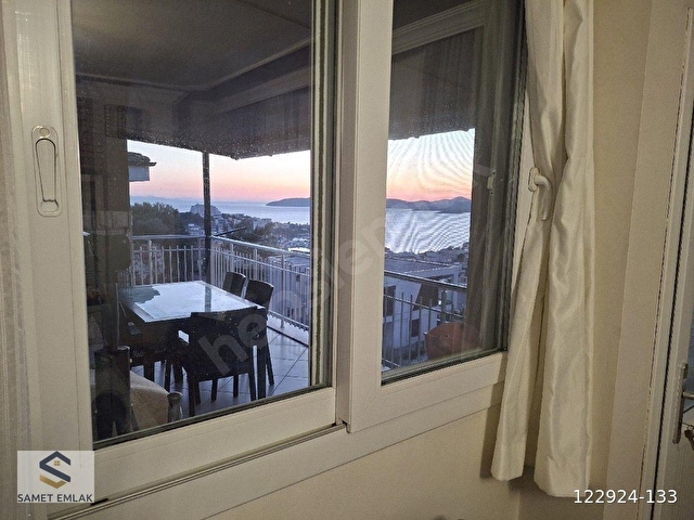 MUĞLA  MİLAS GÜLLÜKTE SATILIK FULL DENİZ MANZARALI 3+1 AYRI MUTFAK ÜST KAT DAİRE - Görsel 19