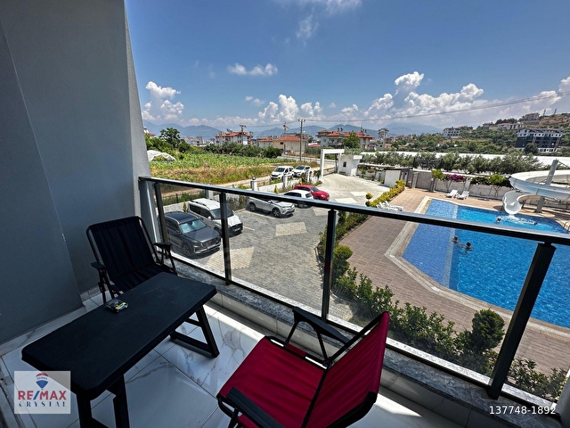 FAMİLYPARK TA FULL EŞYALI HAVUZ CEPHE 1+1 DAİRE - Görsel 3