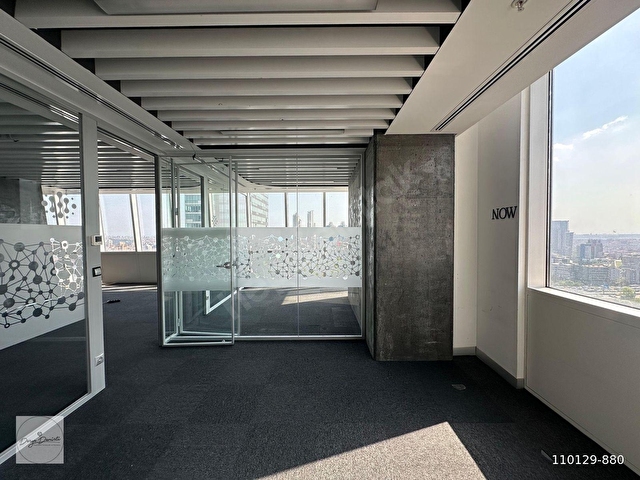 ŞİŞLİ TRUMP TOWERS 240m2 DEKORASYONLU HAZIR KİRALIK OFİS - Görsel 19