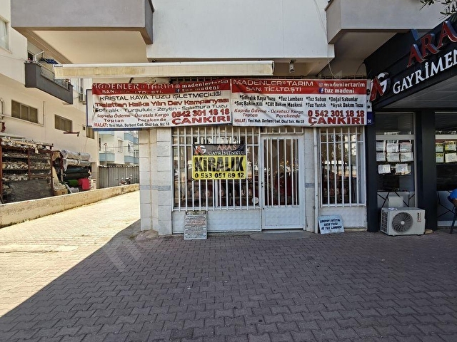 ARASdan MEYDAN MAHALLESİNDE 90m² KİRALIK DÜKKAN / MAĞAZA / OFİS