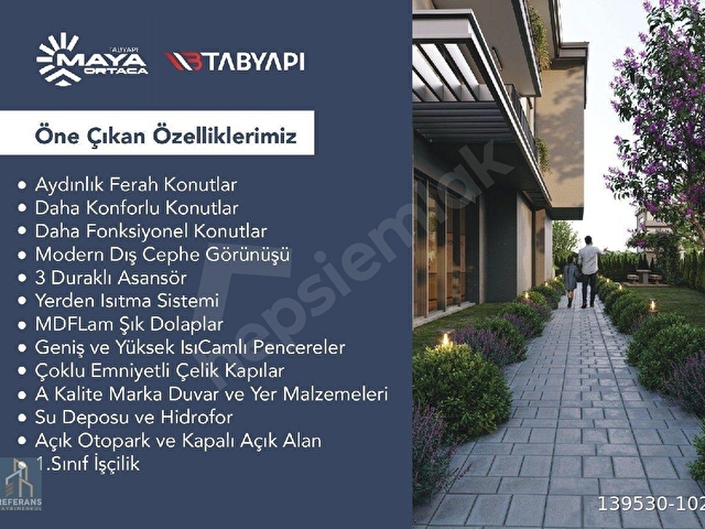MUĞLA ORTACADA SATILIK1+1LÜKS DAİRELER REGA HOMES AYRICALIĞIYLA - Görsel 2